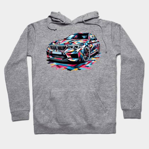 BMW M5 Hoodie by Vehicles-Art